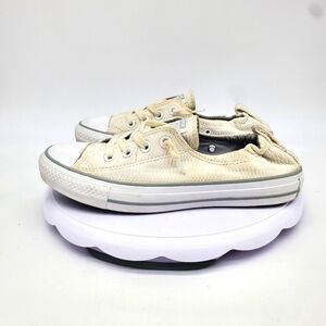 Converse Shoes Women’s 8 CT All Star Shoreline 558446F White Casual